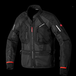 SPIDI - GIACCA MOTO TOURING MISSION-T JACKET NERO/GRIGIO
