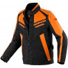 SPIDI - GIACCA MOTO TOURING TRAVELER NERO/ARANCIONE