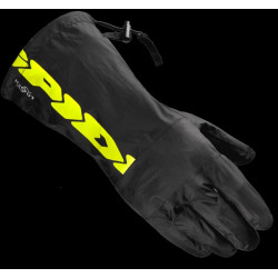 SPIDI - GUANTI ANTIPIOGGIA SOVRAGUANTI OVERGLOVES X71-486 - NERO/GIALLO FLUO