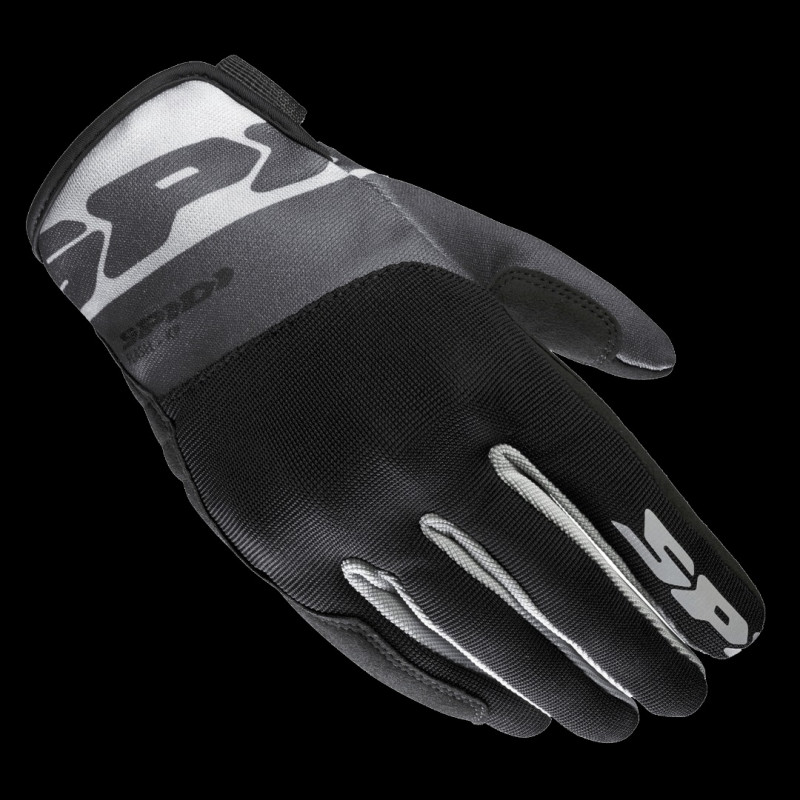 SPIDI - GUANTI MOTO ESTIVI DONNA FLASH-KP - NERO/GRIGIO