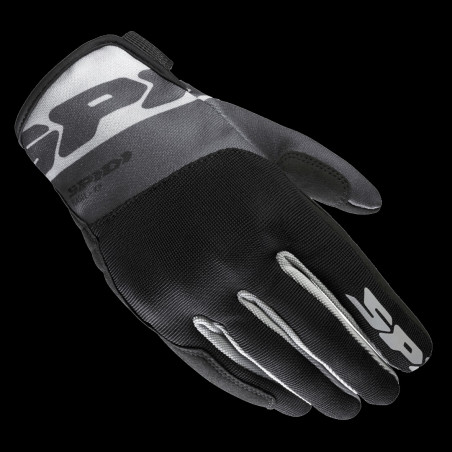 SPIDI - GUANTI MOTO ESTIVI DONNA FLASH-KP - NERO/GRIGIO