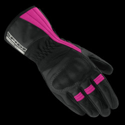 SPIDI - GUANTI MOTO ESTIVI IMPERMEABILI DONNA VOYAGER NERO/ROSA