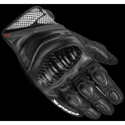 SPIDI - GUANTI MOTO IN PELLE ESTIVI X4 COUPE' NERO/BIANCO