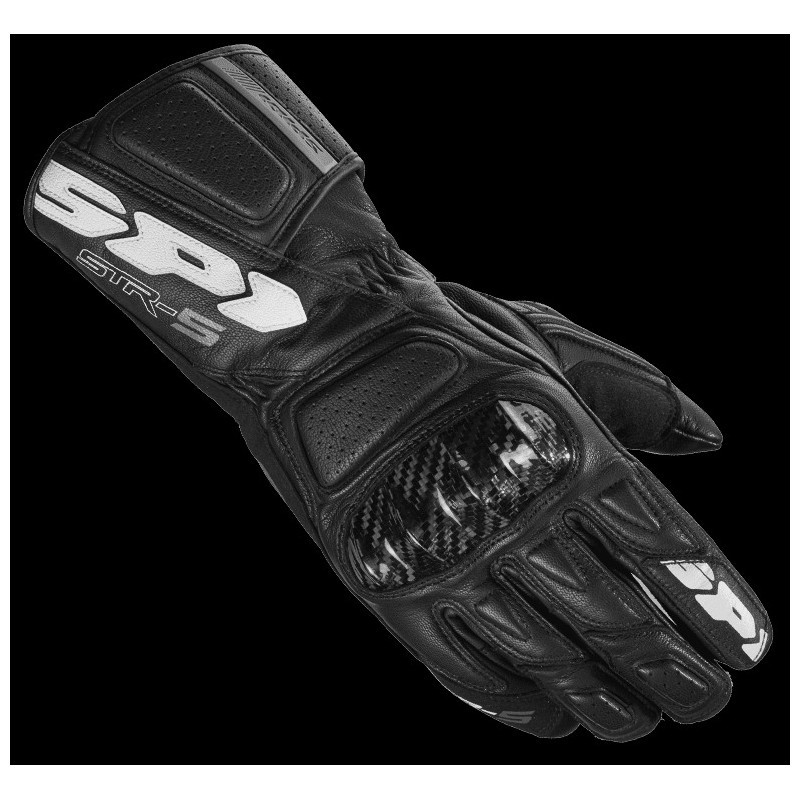 SPIDI - GUANTI MOTO IN PELLE STR-5 NERO