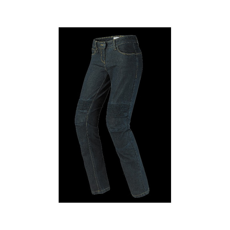 SPIDI - JEANS TECNICI MOTO DONNA J&RACING NERO/BLU