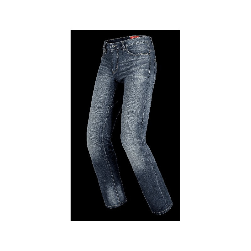 SPIDI - JEANS TECNICI MOTO J-TRACKER SHORT BLU