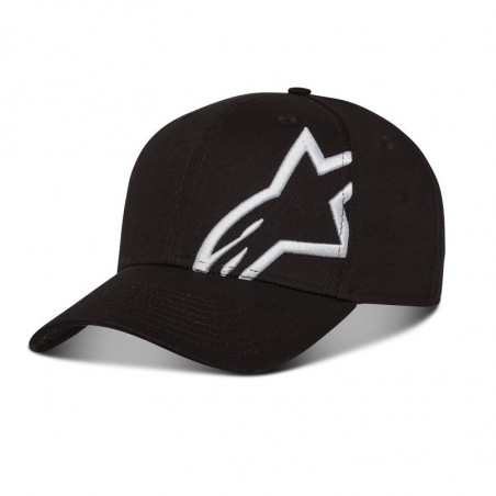 ALPINESTARS - CAPPELLO CORP SNAP 2 HAT - NERO/BIANCO