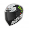 SUOMY - CASCO MOTO INTEGRALE TRACK-1 BAGNAIA WINTER TEST MONSTER REPLICA BIANCO/NERO/VERDE