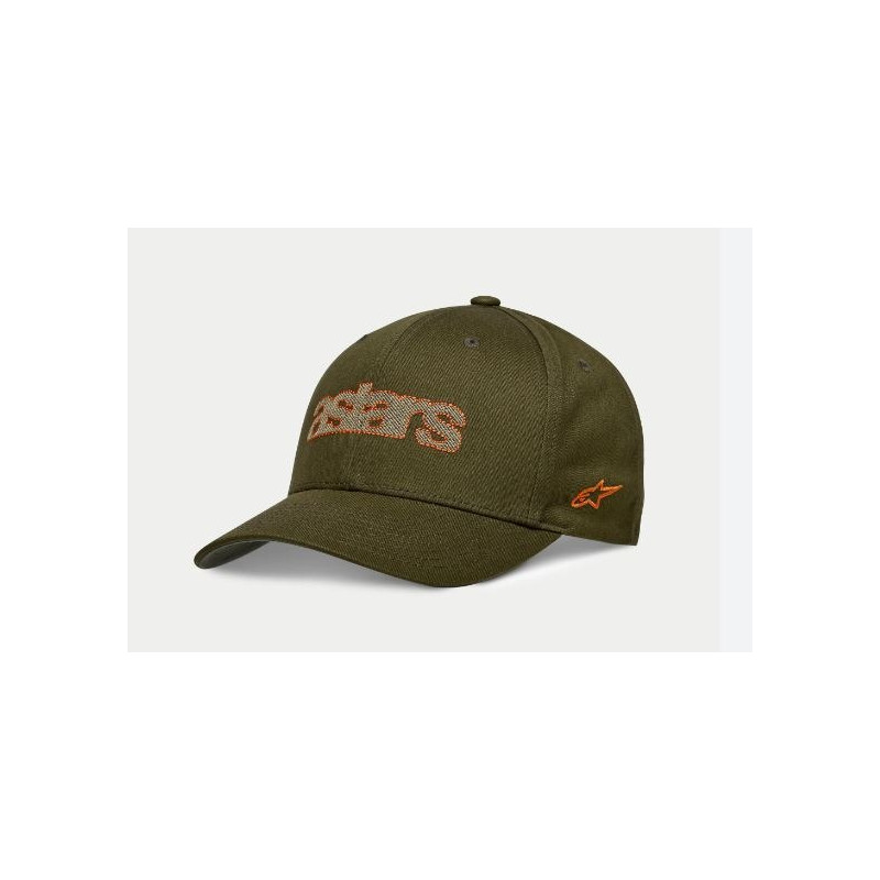 ALPINESTARS - CAPPELLO PERPETUITY HAT - VERDE/ARANCIONE