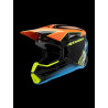 ALPINESTARS - CASCO MOTOCROSS BAMBINO S-M3 YOUTH FRAY NERO/ARANCIONE/GIALLO FLUO