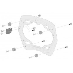 SW-MOTECH - Sistema valigie in alluminio TRAX ADV Nero. 37/37l BMW R 1300 GS (23-) KFT.07.975.70001/B