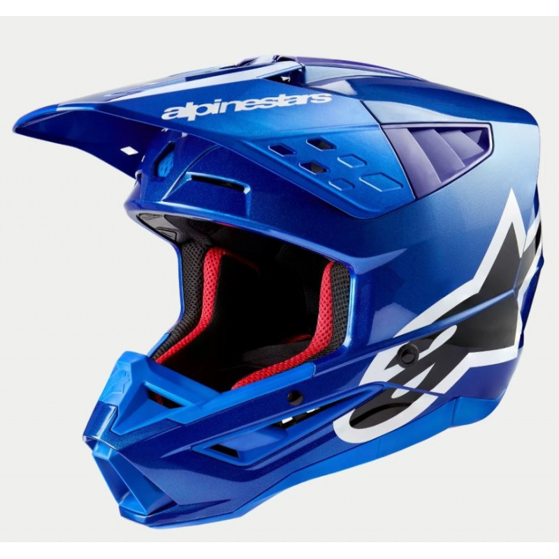 ALPINESTARS - CASCO MOTOCROSS S-M5 CORP BLU/BIANCO