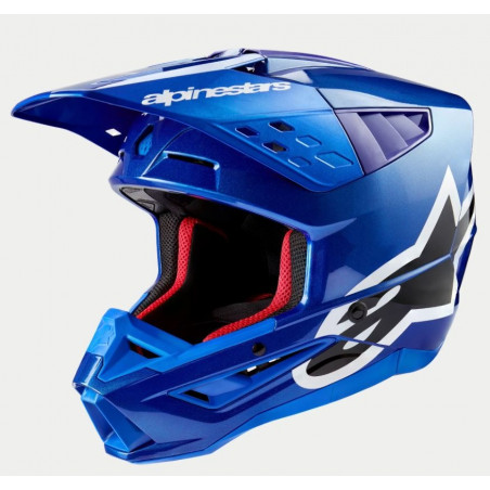 ALPINESTARS - CASCO MOTOCROSS S-M5 CORP BLU/BIANCO