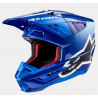 ALPINESTARS - CASCO MOTOCROSS S-M5 CORP BLU/BIANCO