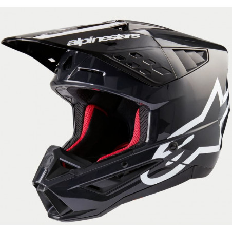 ALPINESTARS - CASCO MOTOCROSS S-M5 CORP NERO/BIANCO