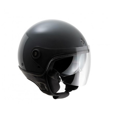 TUCANO URBANO - CASCO MOTO JET EL-METTIN GRIGIO