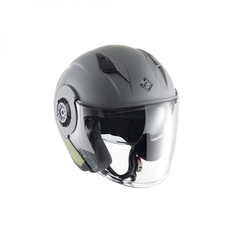 TUCANO URBANO - CASCO MOTO JET EL TANGE GRIGIO OPACO