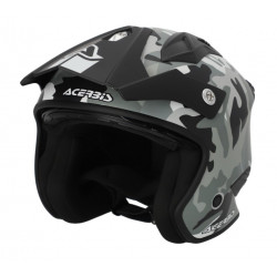 ACERBIS - CASCO MOTO JET ARIA 22.06 - CAMO/MARRONE