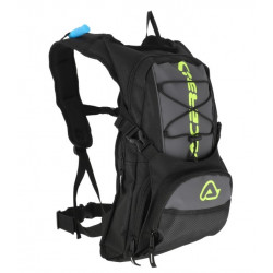 ACERBIS - ZAINO TECNICO MOTO ENDURO H2O LOGO - NERO/GRIGIO/GIALLO FLUO