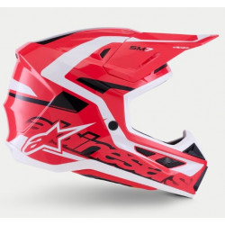 ALPINESTARS - CASCO MOTOCROSS S-M7 DEED - ROSSO/BIANCO