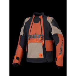 ALPINESTARS - GIACCA MOTO TOURING HALO PRO DS XF LAMINATA - MARRONE