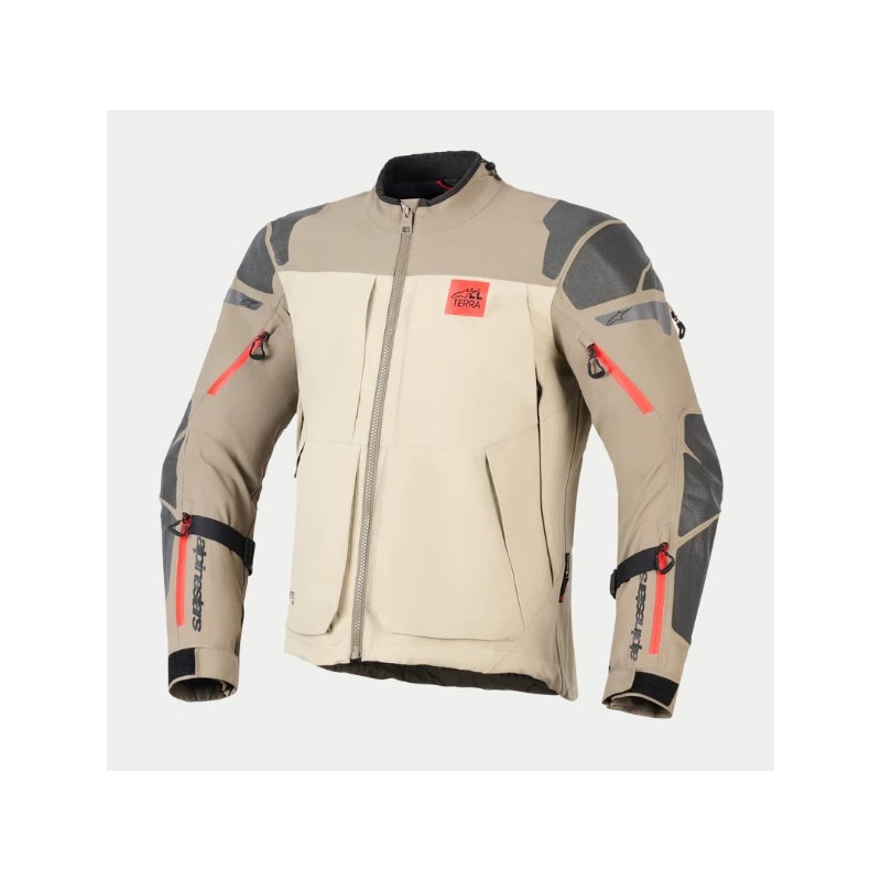 ALPINESTARS - GIACCA MOTO TOURING NAZCA GORE-TEX PRO 3L - MARRONE
