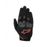 ALPINESTARS - GUANTI MOTO ESTIVI SP-X 1 - NERO/ROSSO FLUO