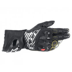 ALPINESTARS - GUANTI MOTO IN PELLE GP TECH V2 NERO/BIANCO