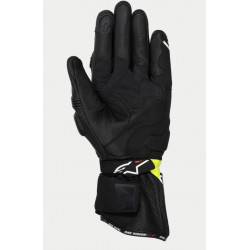 ALPINESTARS - GUANTI MOTO IN PELLE SP-3 - NERO/GIALLO FLUO/BIANCO