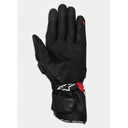 ALPINESTARS - GUANTI MOTO IN PELLE SP-3 - NERO/ROSSO FLUO/BIANCO