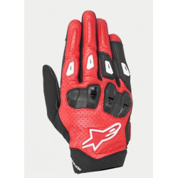 ALPINESTARS - GUANTO MOTO IN PELLE SP X 7 - ROSSO/NERO