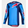 ALPINESTARS - MAGLIA MOTOCROSS FLUID GRID - BLU/ROSSO/AZZURRO