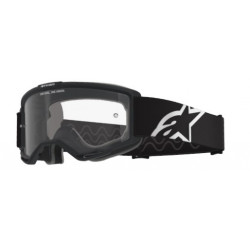 ALPINESTARS - MASCHERINA MOTOCROSS OTG LENTE TRASPARENTE - NERO
