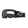 ALPINESTARS - MASCHERINA MOTOCROSS OTG LENTE TRASPARENTE - NERO