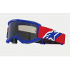 ALPINESTARS - MASCHERINA MOTOCROSS VISION SAND LENTE SMOKE - BLU/ROSSO