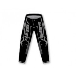 ALPINESTARS - PANTALONI MOTOCROSS FLUID APEX - NERO/GRIGIO