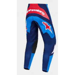ALPINESTARS - PANTALONI MOTOCROSS FLUID GRID - BLU/ROSSO/AZZURRO