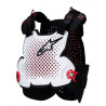 ALPINESTARS - PETTORINA MOTOCROSS A-4 PLASMA CHEST PROTECTOR - BIANCO/ROSSO