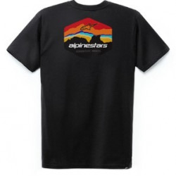 ALPINESTARS - T-SHIRT AWAITS - NERO/ARANCIONE