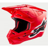 ALPINESTARS - CASCO MOTOCROSS S-M5 CORP ROSSO/BIANCO