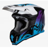 JUST1 - CASCO MOTOCROSS J22 F FLUID 22.06 - BLU/VIOLA/NERO/BIANCO