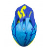 JUST1 - CASCO MOTOCROSS J39 POSEIDON 22.06 - GIALLO FLUO/BLU/AZZURRO