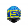JUST1 - CASCO MOTOCROSS J39 POSEIDON 22.06 - GIALLO FLUO/BLU/AZZURRO