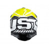 JUST1 - CASCO MOTOCROSS J39 POSEIDON 22.06 - GIALLO FLUO/NERO/BIANCO