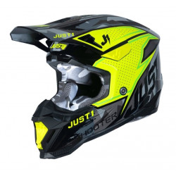 JUST1 - CASCO MOTOCROSS J40 SHOOTER CAMO 22.06 - GIALLO FLUO/NERO