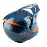 KLIM - CASCO MOTO ADVENTURE X1 ALPHA - BLU/ARANCIONE