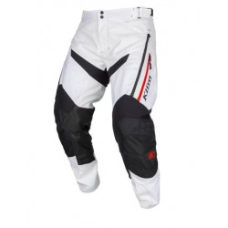 KLIM - PANTALONE MOTO ENDURO DAKAR IN BOOT - BIANCO/NERO/ROSSO
