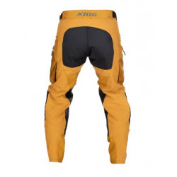 KLIM - PANTALONI MOTO ENDURO DAKAR IN BOOT - MARRONE/NERO