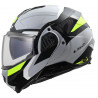 LS2 - CASCO MOTO MODULARE ADVANT II FF910 TRIPLE - GRIGIO/GIALLO FLUO/NERO