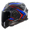 LS2 - CASCO MOTO MODULARE FF901 ADVANT X C CARBON FUTURE II - CARBONIO/ROSSO/BLU